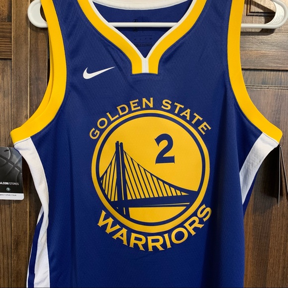 SOLD NWT Nike Nate Robinson Golden State Warriors #2 Blue NBA Swingman Jersey 40 - Picture 4 of 7